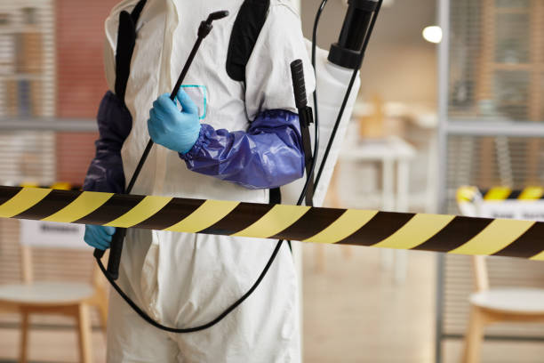 Professional Blood Cleanup technician working in Orchard, TX